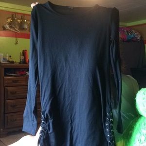 black dress